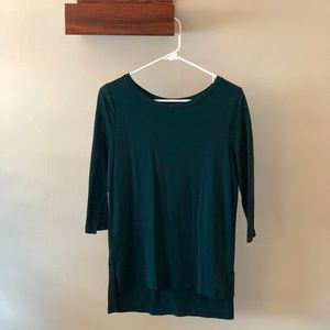 Dark Green Top